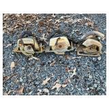 Set of Three Circular Power Saws