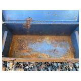 Huot Metal Toolbox with Assorted Hand Tools