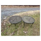 IRON ROUND ACCENT TABLES