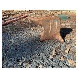 Cast Iron/Steel Anvil with Rusted Patina