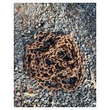 31-Foot Long Heavy Rusted Iron Chain