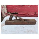 Wood and Metal Hand Plane with Wooden Body and Han