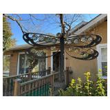 Metal Dragonfly Hanging Outdoor Decor