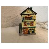 Lighted Ceramic Holiday Village House