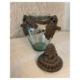 Group of Glass Decorative Items Including Crystal