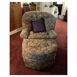 CHAIR WITH OTTOMAN
