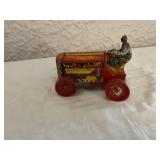EARLY WIND-UP TIN TRACTOR