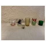 Collection of Decorative Glassware and Paperweight