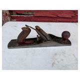 Metal Hand Plane with Wooden Handles and Adjustabl