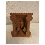 TERRA COTTA NATIVITY