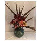 LARGE VASE WITH FLOWERS