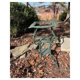 Decorative Cast Iron Plant Stand with Ornate Detai