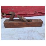 Wooden Hand Plane with Metal Blade