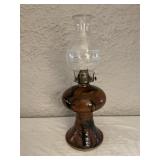 POTTERY OIL LAMP