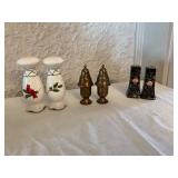 Lot of Decorative Salt and Pepper Shakers and Smal