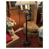 HEAVY METAL FLOOR LAMP