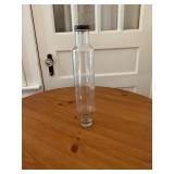 Apple Die Ridge Vinegar Glass Bottle