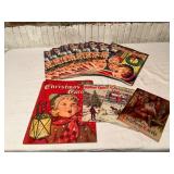 Vintage Christmas Carol Songbooks, Various Edition