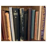 Assorted Collection of Hardcover and Spiral-Bound