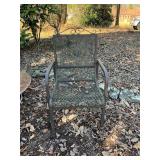 Wrought Iron Outdoor Armchair