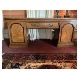 EARLY CARVED WOODEN DESK