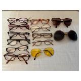 Collection of Prescription Glasses and Sunglasses