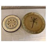 Set of Decorative Melamine Plates by Precidio