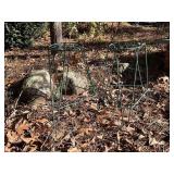 Pair Of Metal Wire Plant Stands