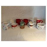 Assorted Ceramic Mug Collection, Including Campbel