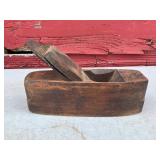 Wooden Block Hand Plane with Steel Blade