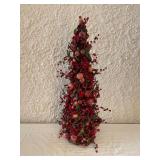 Artificial Holiday Tree with Berry and Fruit Accen