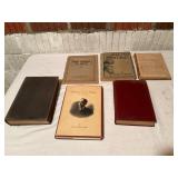 Collection of Six Vintage Books, Various Subjects