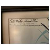 Two Framed J.J. Audubon Bird Reproduction Prints