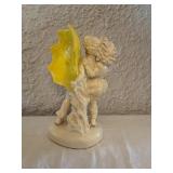 Pair of Bisque Figurines Depicting Children with Y