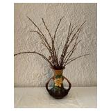 Roseville Pottery Double-Handled Vase with Water L