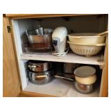 Mixed Kitchenware Lot with Cookware