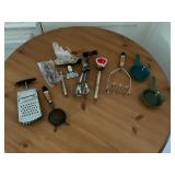 Collection of Vintage Kitchen Utensils