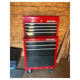 Craftsman Rolling Tool Chest with Assorted Tools