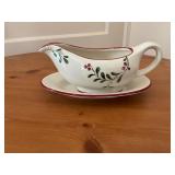Better Homes and Gardens Gravy Boat and Saucer, 20