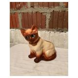 Napcoware Ceramic Siamese Cat Planter