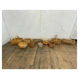 Assorted Woven Storage and Decorative Baskets