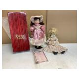 Heritage House ï¿½Victoriaï¿½ Doll and Additional Cera