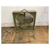 Vintage Fasco Box Fan With Metal Housing
