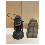 Dietz Little Wizard Lantern and Metal Railway Lant