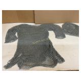 Chainmail Hauberk and Coif Set