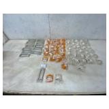 Lot of 71 Clear, Orange UV Covers and Frames