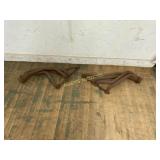 Set of SBC Headers in Rusted Condition