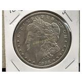 1898 Morgan Silver Dollar in Protective Holder