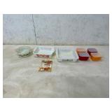 Pyrex GlassBake Collection with Bowls, Dishes, and