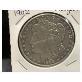1902 Morgan Silver Dollar, United States Mint